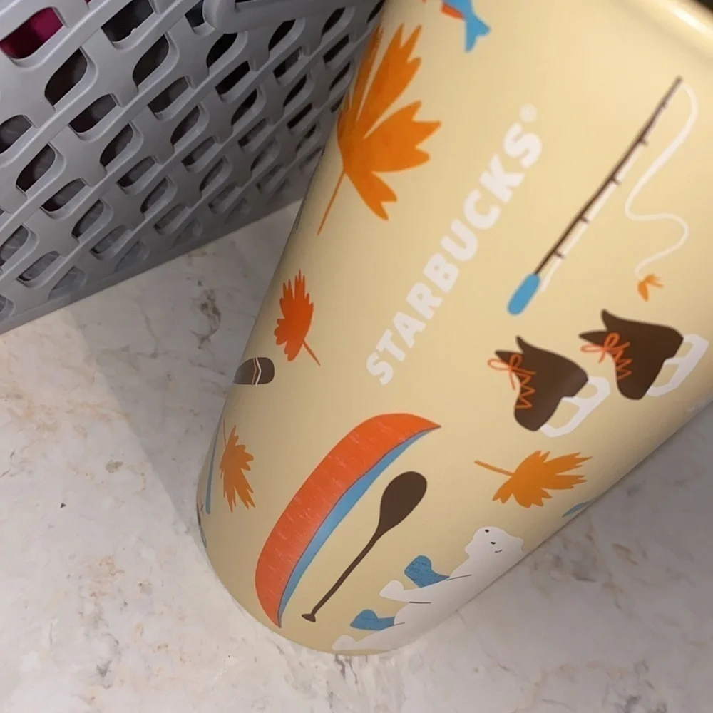 Starbucks Canada Wildlife 12oz Double Wall Insulated Tall Travel Tumbler & Lid - Picture 4 of 9